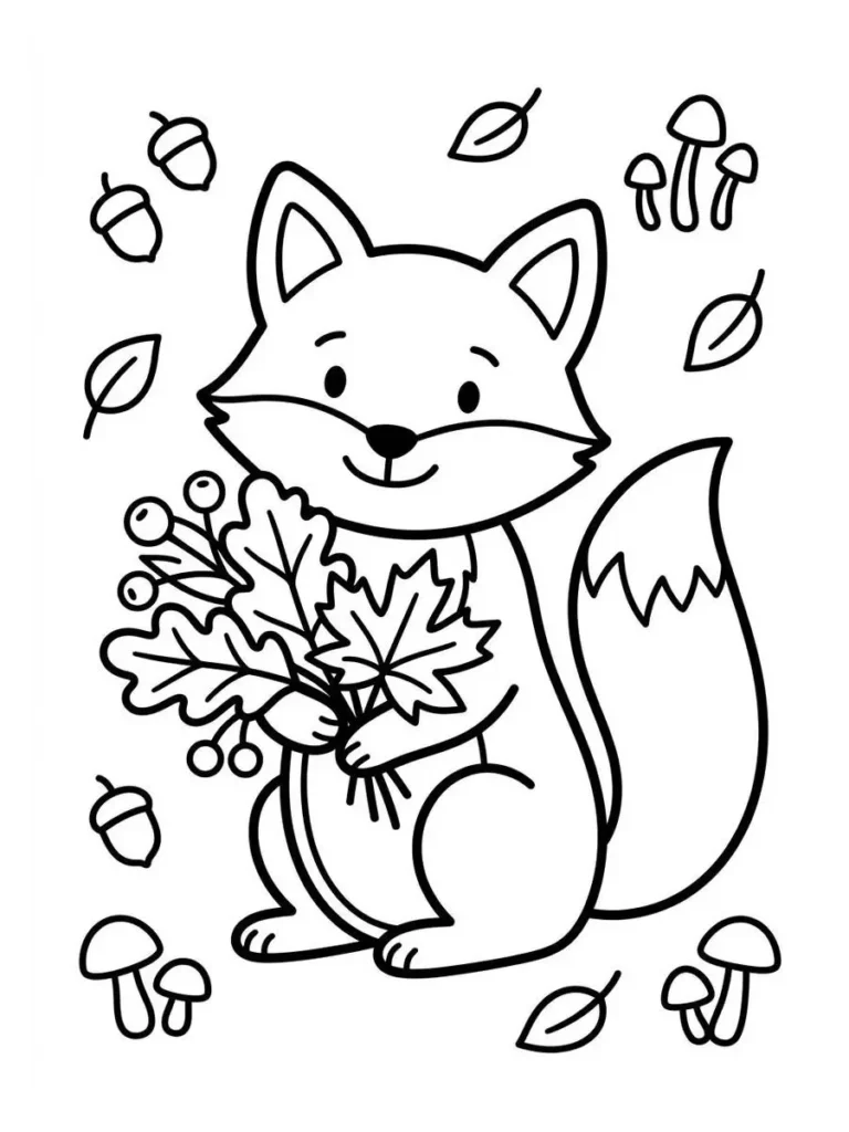autumn coloring page_27
