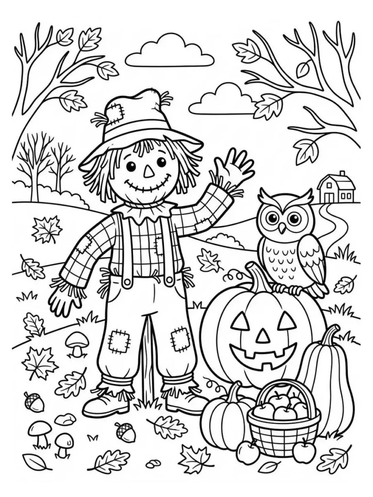 autumn coloring page_29