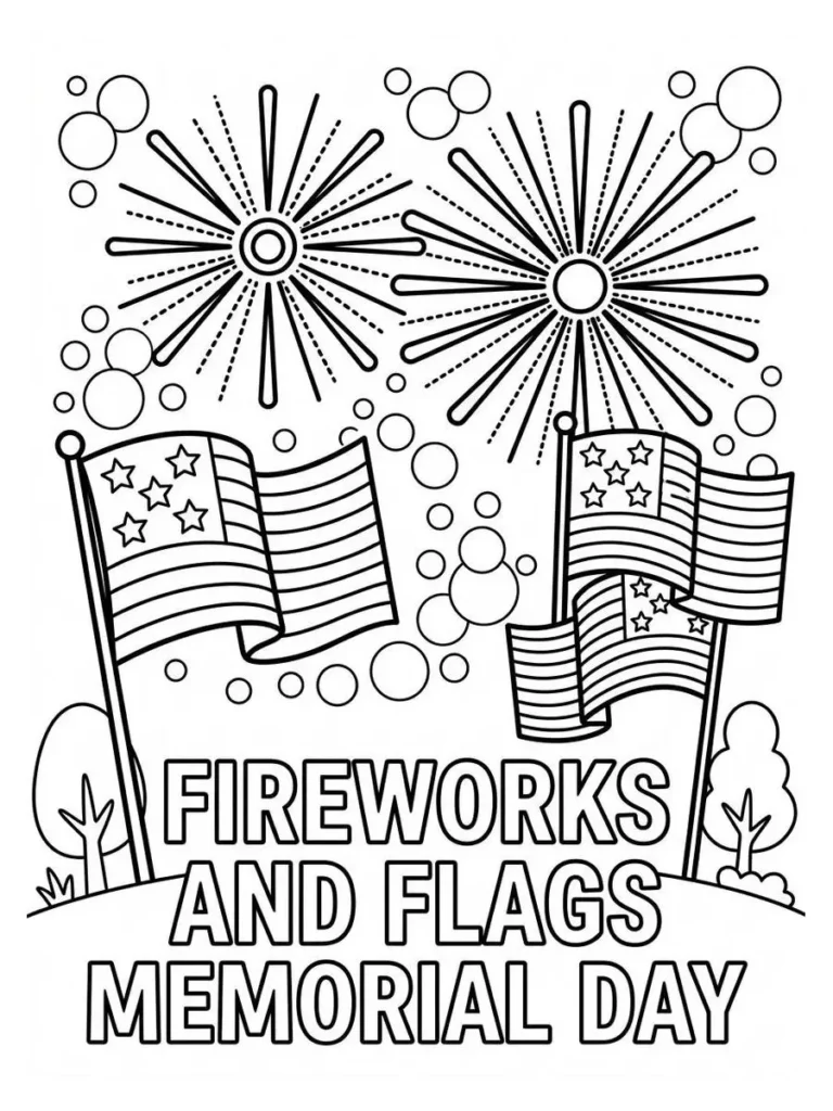 memorial day coloring sheet_12