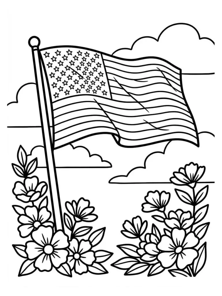 memorial day coloring sheet_16