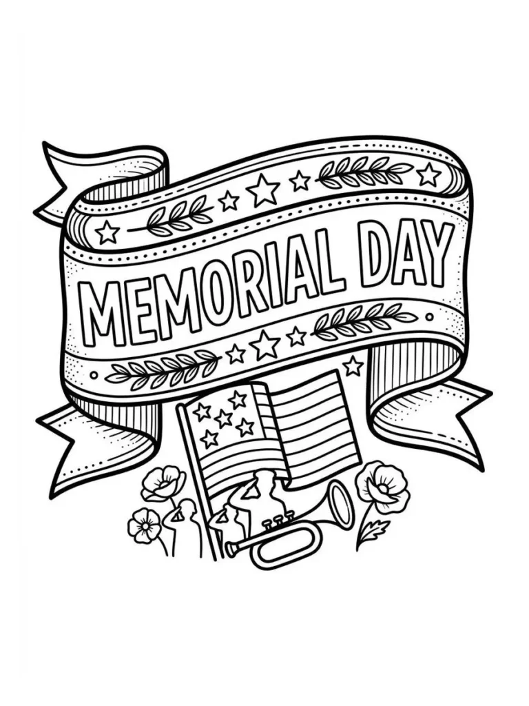 memorial day coloring sheet_19