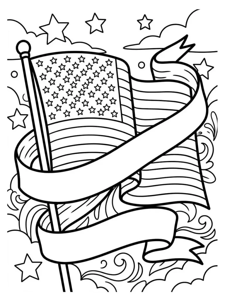 memorial day coloring sheet_21