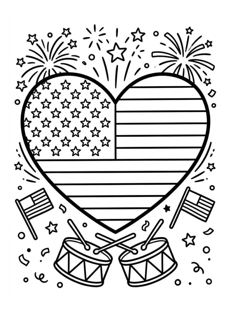 memorial day coloring sheet_29