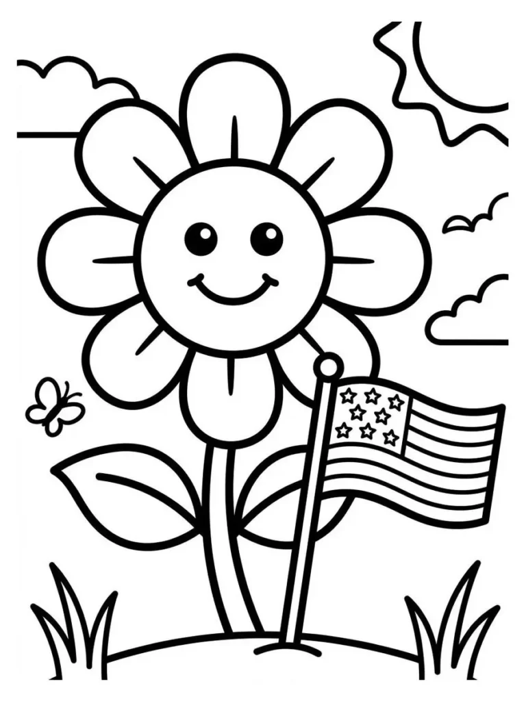 memorial day coloring sheet_30