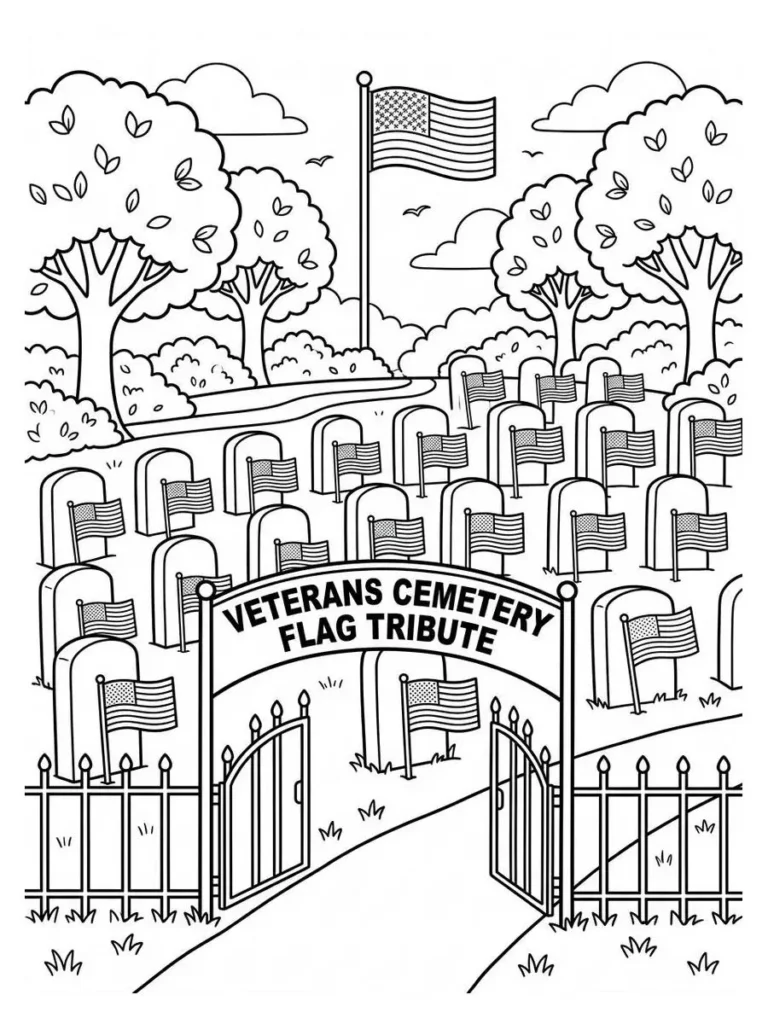 memorial day coloring sheet_5