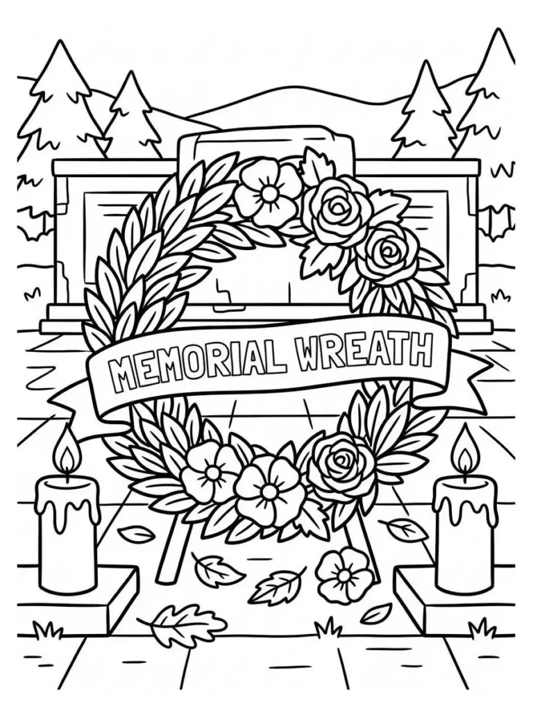 memorial day coloring sheet_9