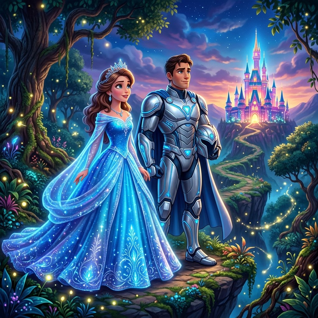Disney and superhero coloring pages illustration