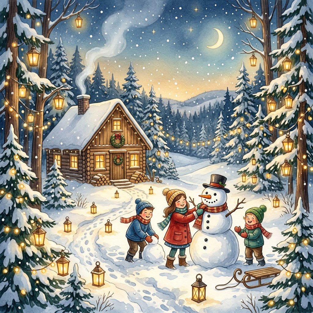 Holidays and seasons coloring pages illustration
