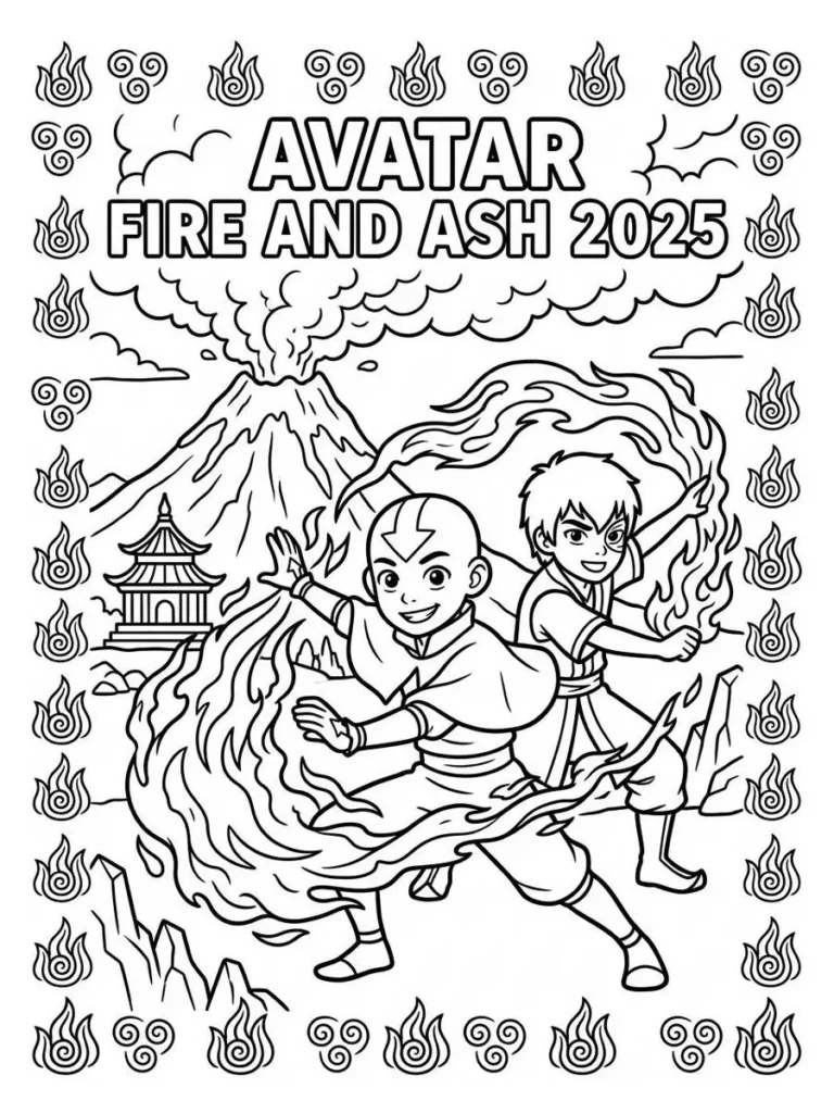 avatar 3 coloring sheet_7