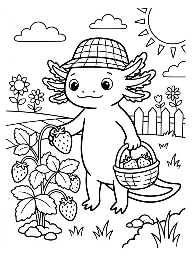 axolotl coloring pages_11