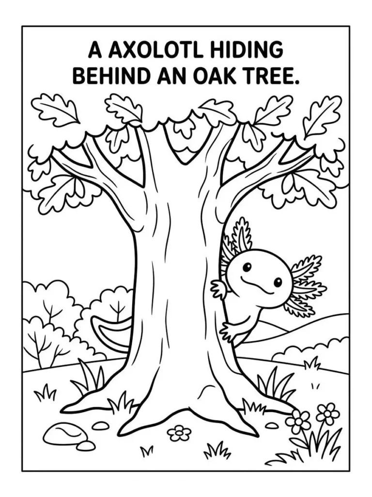 axolotl coloring pages_19