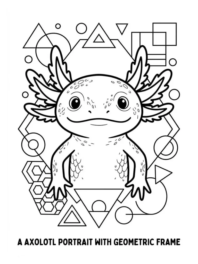 axolotl coloring pages_7