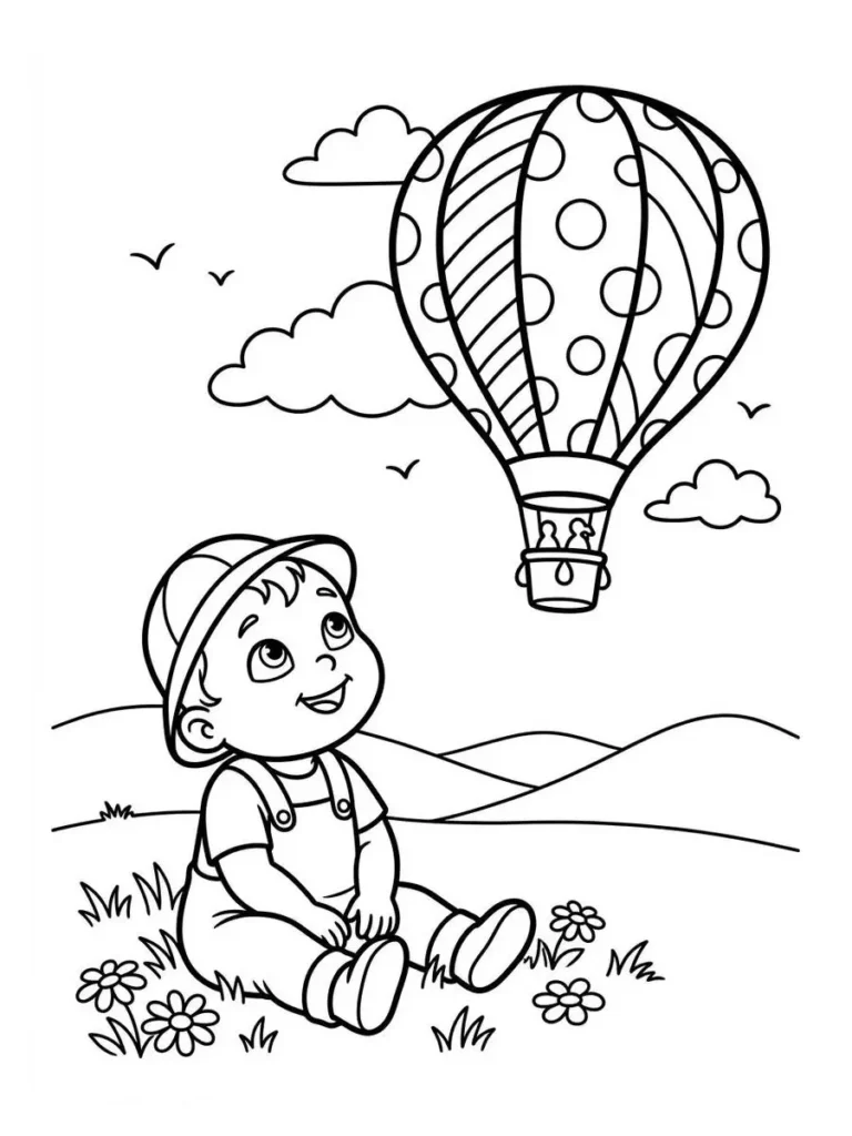 baby coloring sheets_11