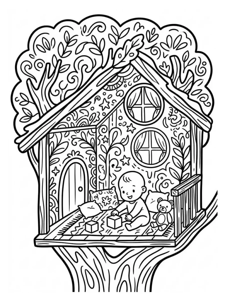 baby coloring sheets_16