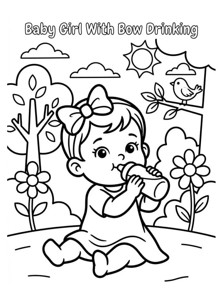 baby coloring sheets_17