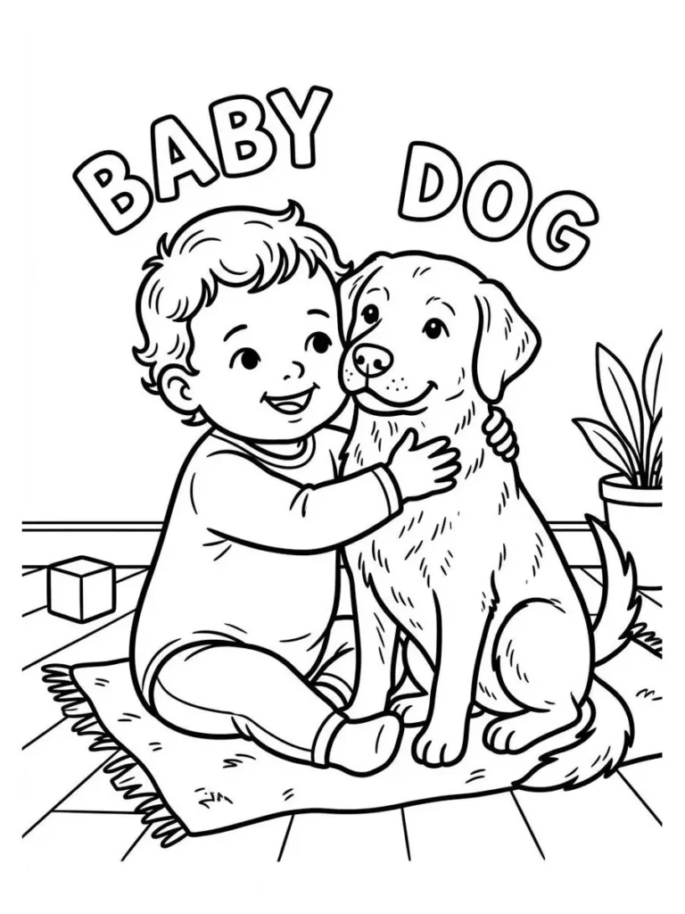 baby coloring sheets_2