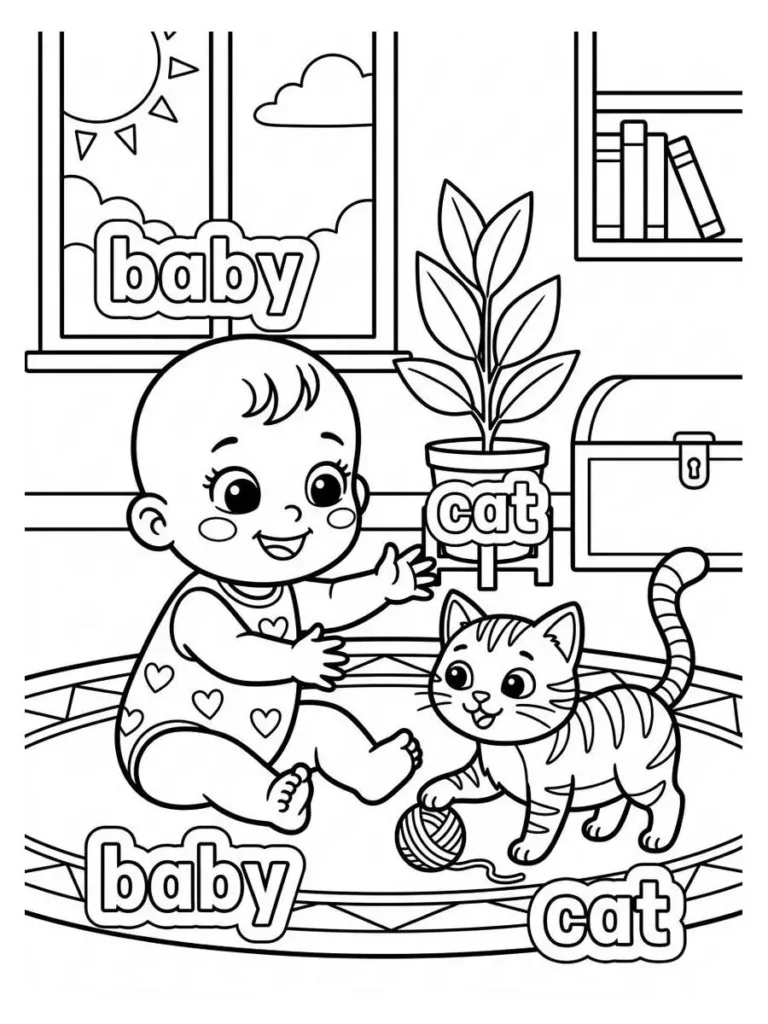 baby coloring sheets_23