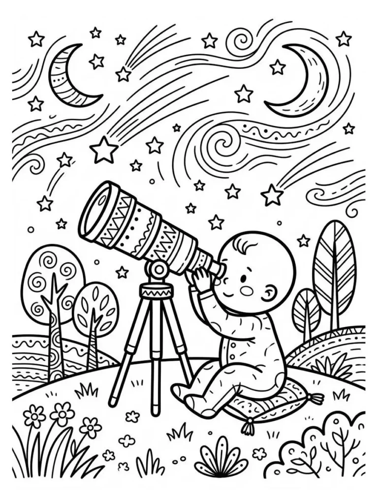 baby coloring sheets_25