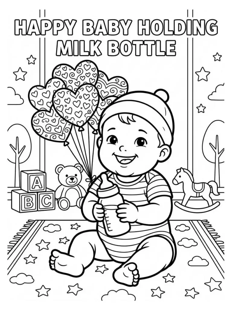 baby coloring sheets_28
