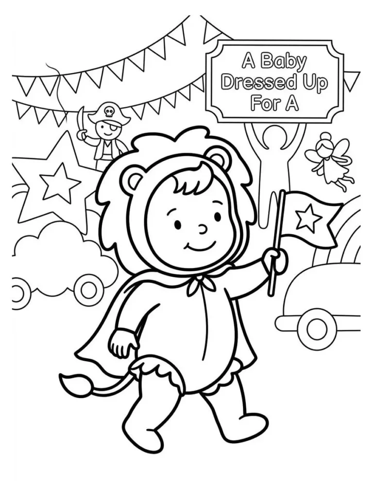 baby coloring sheets_4
