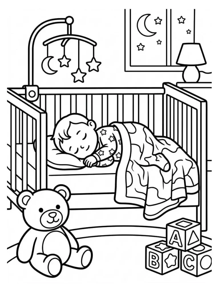 baby coloring sheets_6