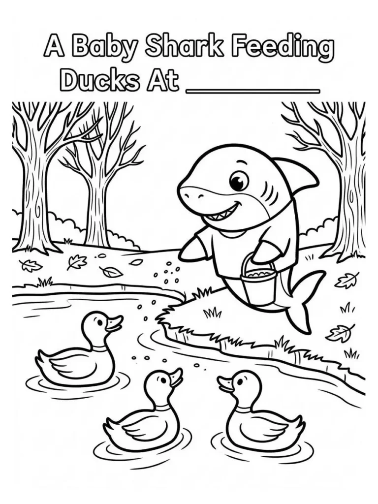 baby shark coloring pages_11