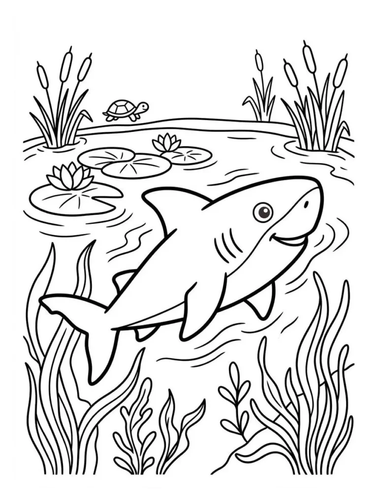 baby shark coloring pages_25