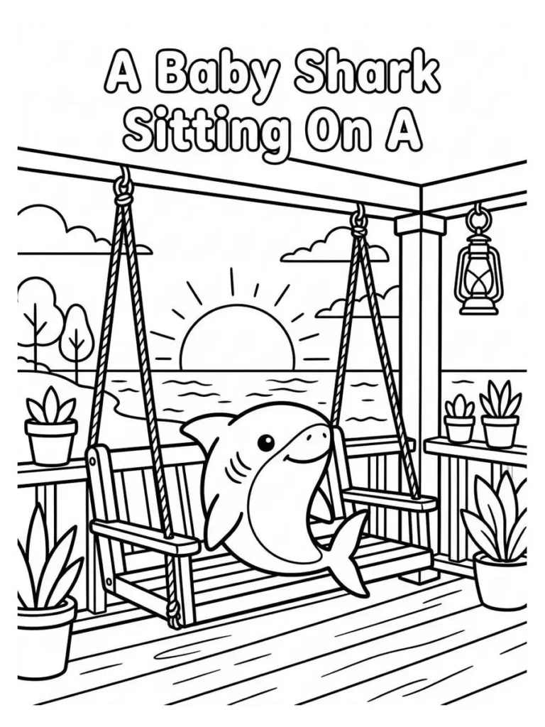 baby shark coloring pages_9