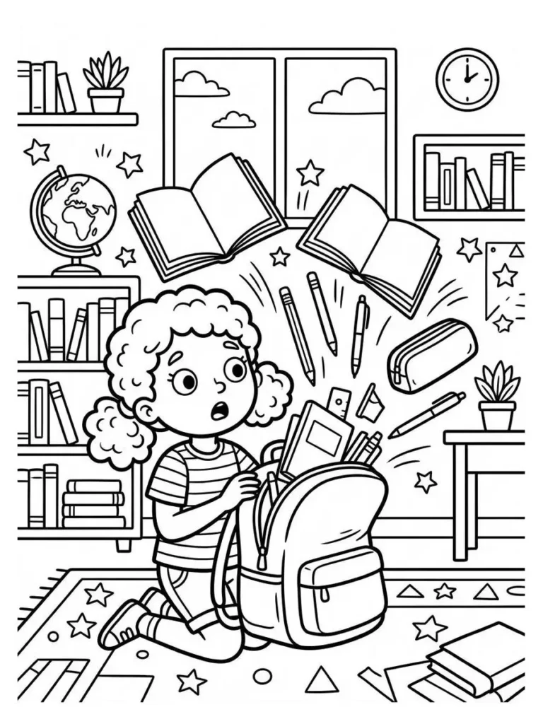 back to school coloring pages_14