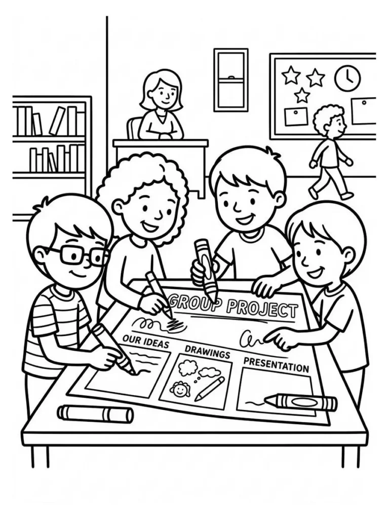 back to school coloring pages_23