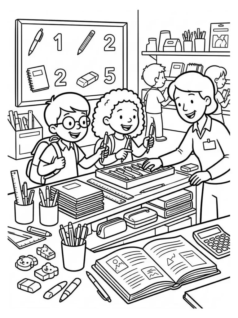 back to school coloring pages_24