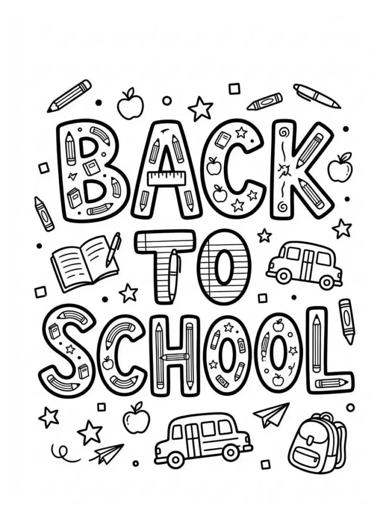 back to school coloring pages_26