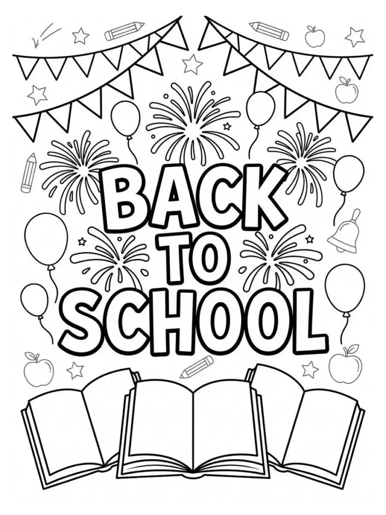 back to school coloring pages_28