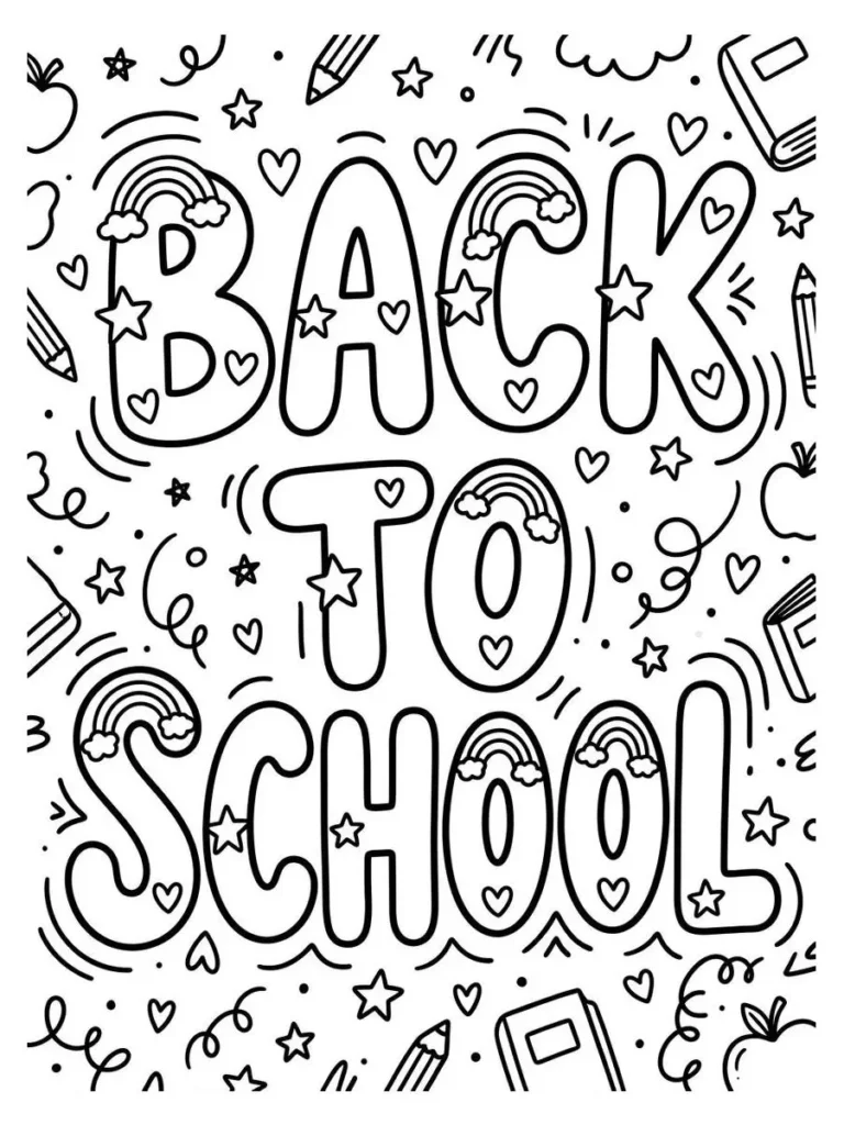 back to school coloring pages_29