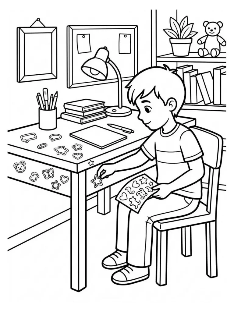 back to school coloring pages_35