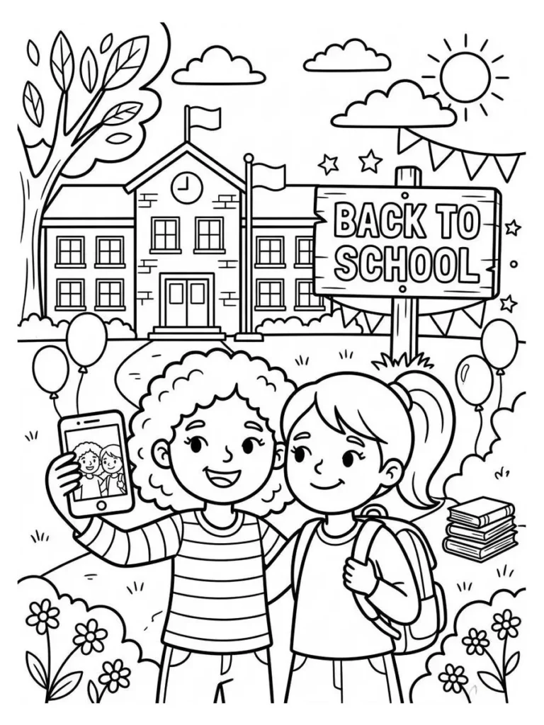 back to school coloring pages_4