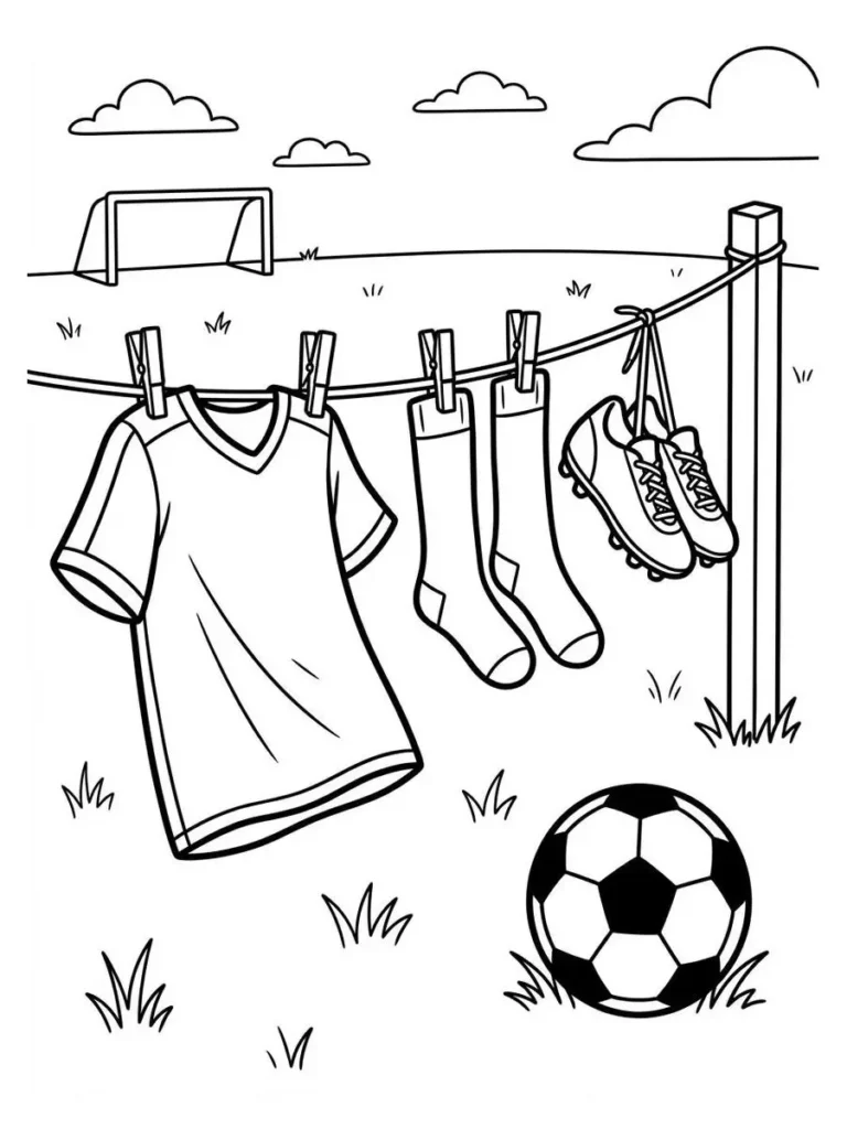backyard soccer coloring page_25