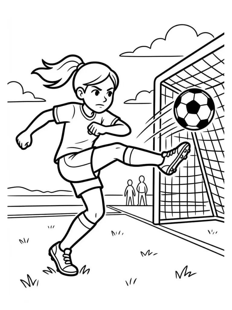 backyard soccer coloring page_27