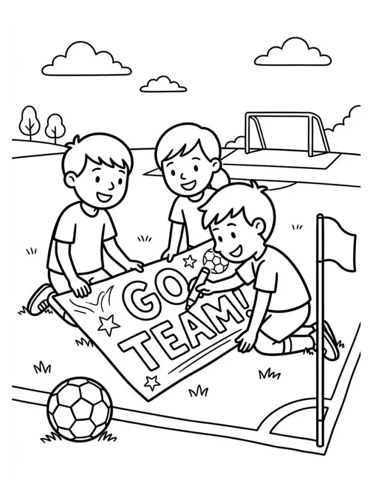 backyard soccer coloring page_28