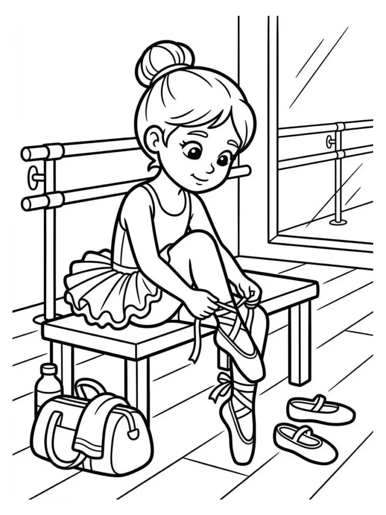 ballerina cappuccina coloring sheets_12