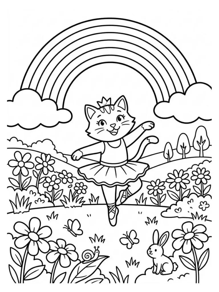 ballerina cappuccina coloring sheets_18
