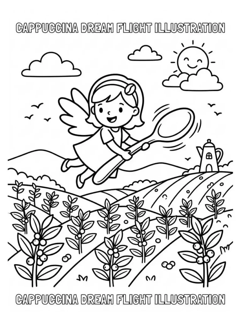 ballerina cappuccina coloring sheets_2