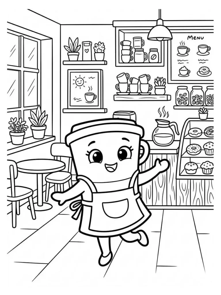 ballerina cappuccina coloring sheets_21