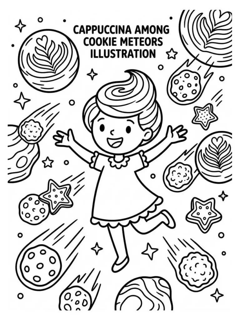 ballerina cappuccina coloring sheets_22