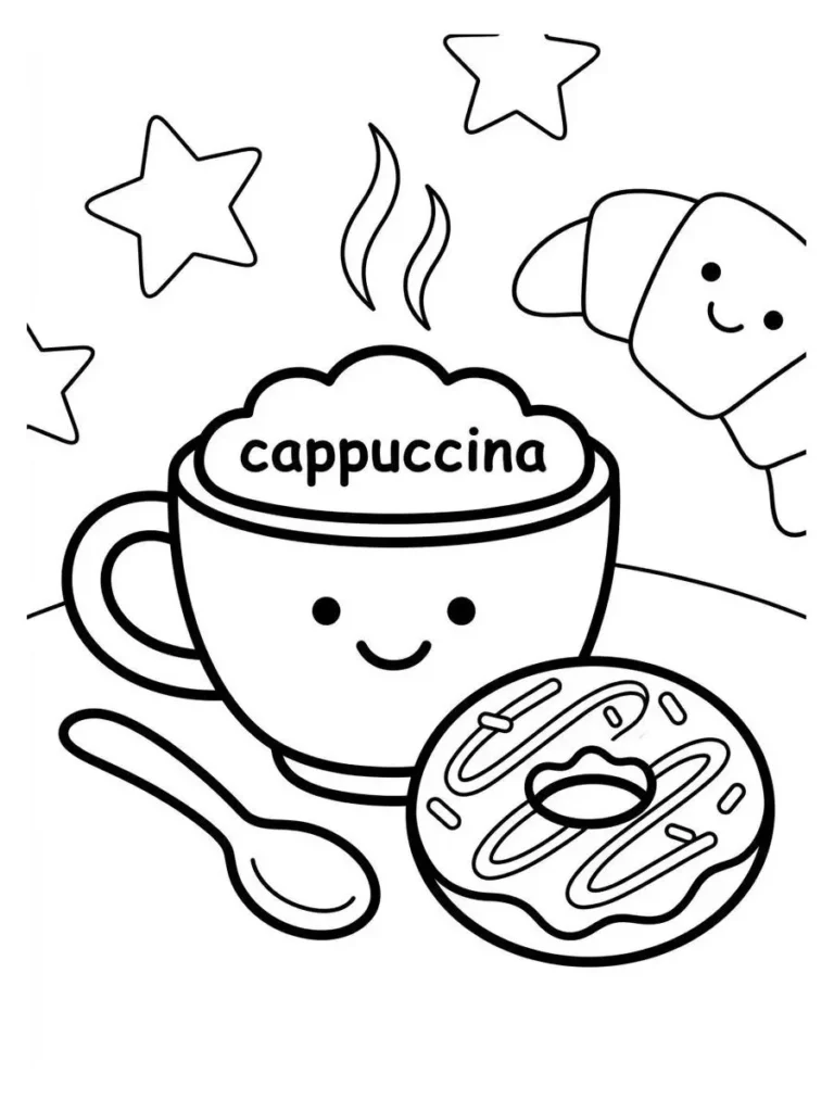 ballerina cappuccina coloring sheets_24
