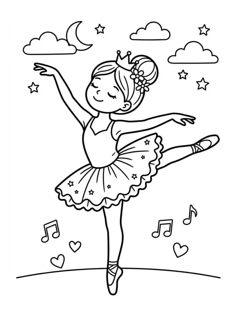 ballerina cappuccina coloring sheets_25