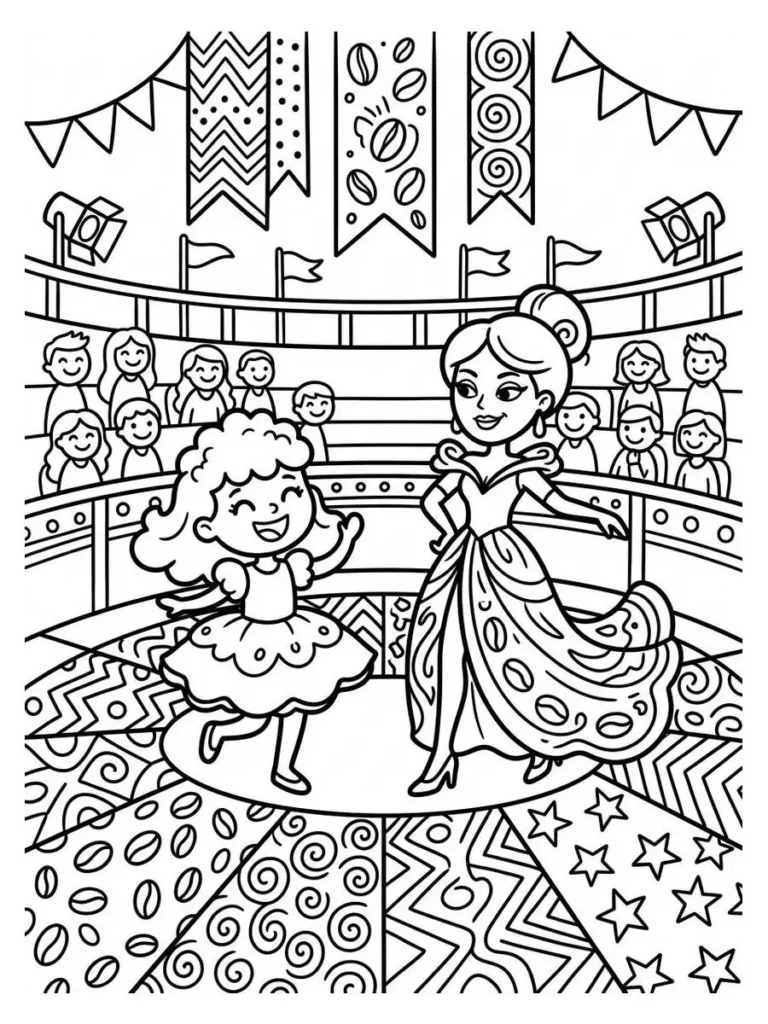 ballerina cappuccina coloring sheets_28