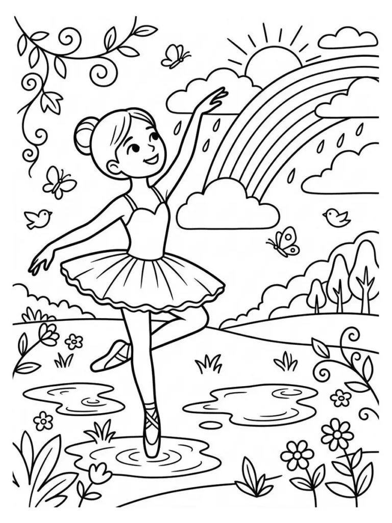 ballerina coloring sheets_10