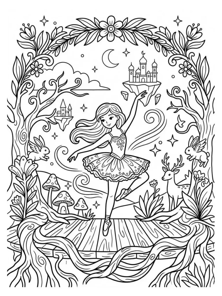 ballerina coloring sheets_11