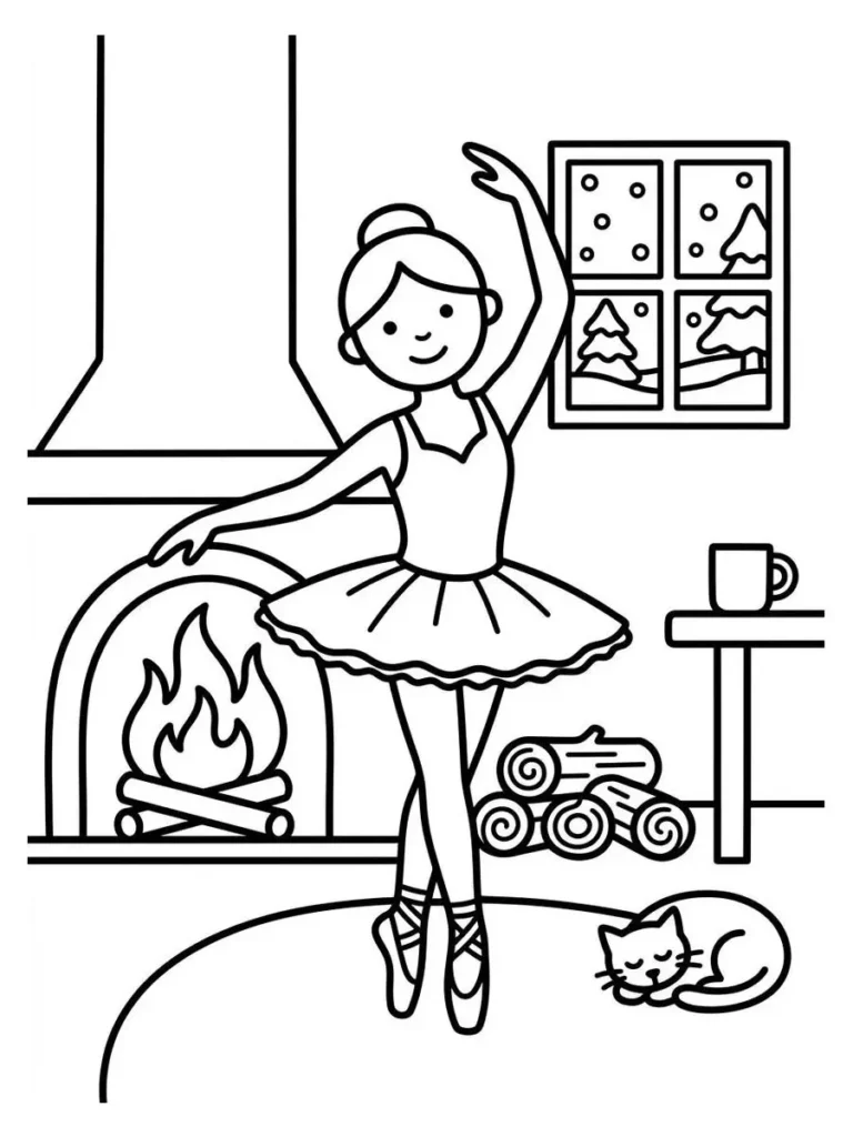 ballerina coloring sheets_23
